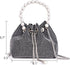 Desy & Feeci Bling Rhinestone Purse for Women, Glitter Clutch Handbag Bucket Evening Bag for Girls Wedding Party...