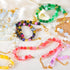 120g Random Glass Beads Kit for Jewelry Making, 6-10mm Round Crystal Glass Beads for Bracelet Making (Green)...