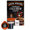 JAVA HOUSE Dark Roast Sumatran Cold Brew Pods, (6 Count) Peel and Pour Pods Hot or Iced Instant Coffee Concentrate...