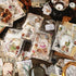 260 PCS Vintage Scrapbooking Supplies Aesthetic Journaling Kit,Large Collection for Bullet Junk Journals,Arts Craft Collage,Ephemera Adults,Beginn...