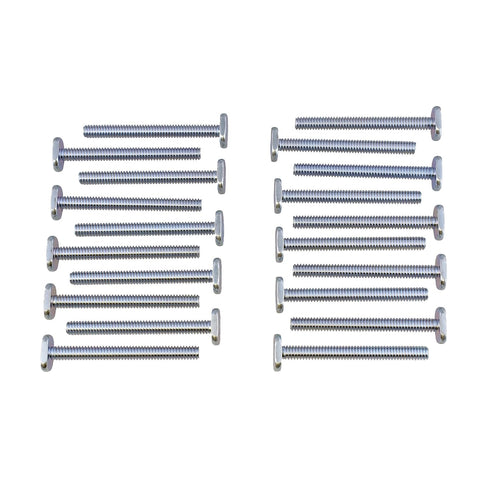 DCT Tee Bolt Set – 20 Pack 2-1/2in T Bolts for Woodworking, T Track Bolts Jig Bolts, 1/4in 20 Thread T Bolt...