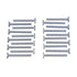 DCT Tee Bolt Set – 20 Pack 2-1/2in T Bolts for Woodworking, T Track Bolts Jig Bolts, 1/4in 20 Thread T Bolt...