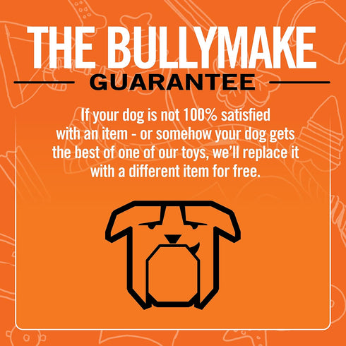 BULLYMAKE Nylon Pretzel Chew Toy For Dogs | Durable Dog Toy for Aggressive Chewers | Made in USA...