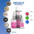 Glue Genius Clear CA Glue with Activator Spray and Super Glue with Brush for Crafts, Instant Repair. Adhesive and Spray Accelerator for Wood, Cera...