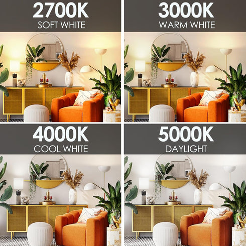 E ENERGETIC LIGHTING Dimmable LED Light Bulbs, 60W Equivalent, Cool White 4000K, 8.5W 800 Lumens LED Bulbs, E26 Base Standard Light Bulbs, ETL Lis...