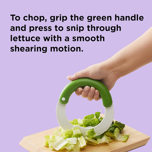 Chef'n 104-259-120 SaladShears Nylon Lettuce Chopper - White...