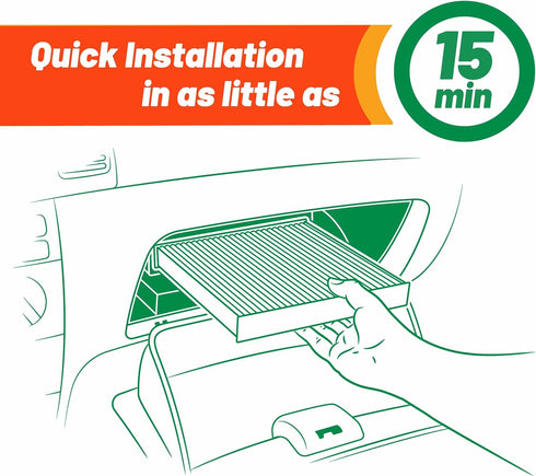 FRAM Fresh Breeze Cabin Air Filter with Arm & Hammer Baking Soda, CF12160 for Hyundai/Kia Vehicles...
