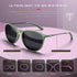 ATTCL Sunglasses for women - Ultralight Driving Polarized Round Womens sunglass Medium Large Fit...