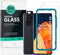 Ibywind Screen Protector For OnePlus 9 5G,with 2Pcs Tempered Glass,1Pc Camera Lens Protector,1Pc Backing Carbon Fiber Film [Fingerprint Reader,Eas...