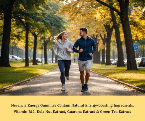 Energy Gummies Contain Guarana Extract, Kola Nut Extract, Green Tea Extract, Vitamin B12, Boost Energy Level, Reduce Fatigue, Cognitive Health, Mo...