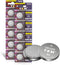 CR1220 1220 3 Volt Coin Lithium Battery for LED Light Thermometer Alarm Sensor Watch Battery 10 Pack ?5-Year Warranty?...