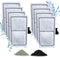 8 Pack Filter Cartridges for Top Fin Filter, Replacement Filter Cartridges for TOP FIN EF-S Element and BF5 BETTAFLO...
