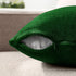 PAVILIA Emerald Green Throw Pillow Covers 18x18 Set of 2, Decorative Pillow Cases for Bed Sofa Couch, Boho Aesthetic Accent Decor Cushion Bedroom ...