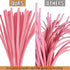 200PCS Upgraded Yellow Pipe Cleaners Bulk Craft Chenille Stems DIY Art Supplies Colorful Thick Fluffy Fuzzy Wire Sticks for Kids and Adults...