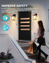 GU24 Dusk to Dawn Outdoor Light Bulbs,Light Sensor A19 LED Bulbs,Photocell Sensor, Automatic On/Off for Indoor/Outdoor Security Lighting,10Watt(90...