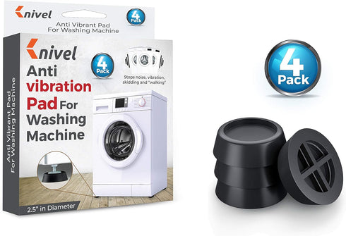 Washing Machine Foot Pads for Anti-vibration and Anti-Walk | Washer and Dryer Anti Slip Mat with Rubber Technology | Ideal for Vibration Reduction...
