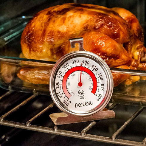 Taylor Precision Products Classic Series Large Dial Thermometer (Freezer/Refrigerator And Oven)...