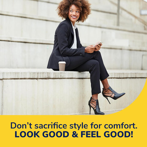 Dr. Scholl's Love Your Heels & Wedges 3/4 Length Insoles, All-Day Comfort for High Heeled Shoes, Relieve & Prevent Shoe Discomfort, Absorbs Shock,...