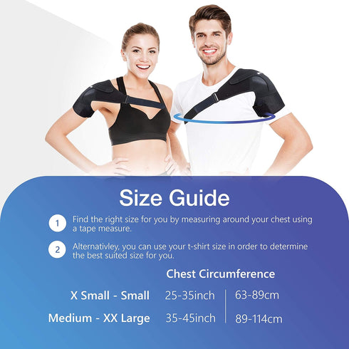 Sports Laboratory Shoulder Brace for Men and Women | Shoulder Support | Shoulder Compression | Shoulder Immobilizer | Rotator Cuff Shoulder Brace ...