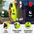 NoCry Premium Reflective Safety Vest for Men with Heavy Duty Stitching & Phone Pocket — ANSI Class 2 Safety Vest with Pockets — Ideal Neon Constru...