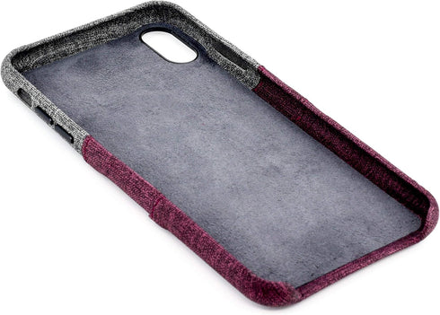 Dockem Wallet Case for iPhone Xs Max (6.5"): Built-in Metal Plate for Magnetic Mounting & 2 Credit Card Holder Slots (Luxe M2 Synthetic Leather, M...
