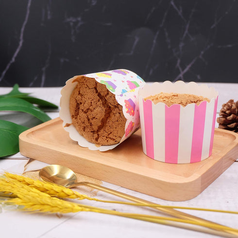Large Paper Cake Baking Cup Cupcake Muffin Cases diameter 6cm,Set of 100...