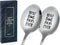 INNObeta Dog Lover Gifts, 2 Pcs Engraved Ice Cream Spoons, Stainless Steel Coffee Spoon, Best Dog Mom Ever...