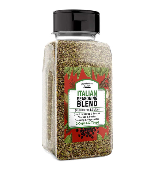Unpretentious Italian Seasoning (2 Cups) Great in Soups & Sauces, Delicious Seasoning Blend...