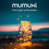 MUMUXI 24 Pack 7.2ft Fairy Lights Battery Operated String Lights, 20 Mini Battery Powered LEDs for Centerpiece Table Decorations, Wedding Party Be...