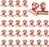 Small Bulldog Clips 50 Pack Metal Binder Clips 1 Inch Tiny Bulldog Clips for Hanging Picture, Food Bags, Office and Home (Rose Gold, 22mm)...