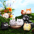 9 Pcs Mini Stuffed Keychains 3.15 Inch Small Plush Bulk Ornaments for Kids Birthday Party Favors Gifts Xmas Tree Hanging Stocking Stuffers (Cat)...