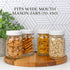 Cornucopia Brands Regular Mouth Plastic Mason Jar Lids, Unlined (24-Pack); Standard Size 70-450 White Plastic Caps for Mason Jars...