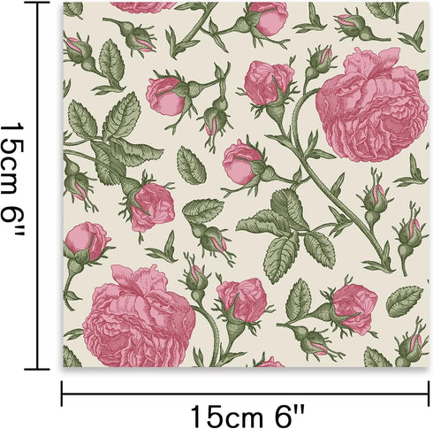 48 Sheets 24 Designs Scrapbook Paper Pad, 6"×6" Single-Sided Decopodge Craft Paper,Cardstock Paper,Scrapbooking DIY Decorative Background Cardmaki...