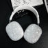 for Cute Glitter Airpods Max Case with Cleaner Kit, Anti-Scratch Shell Pattern Ear Pad Case Cover/Ear Cups Cover/Headband Cover for AirPods Max Co...