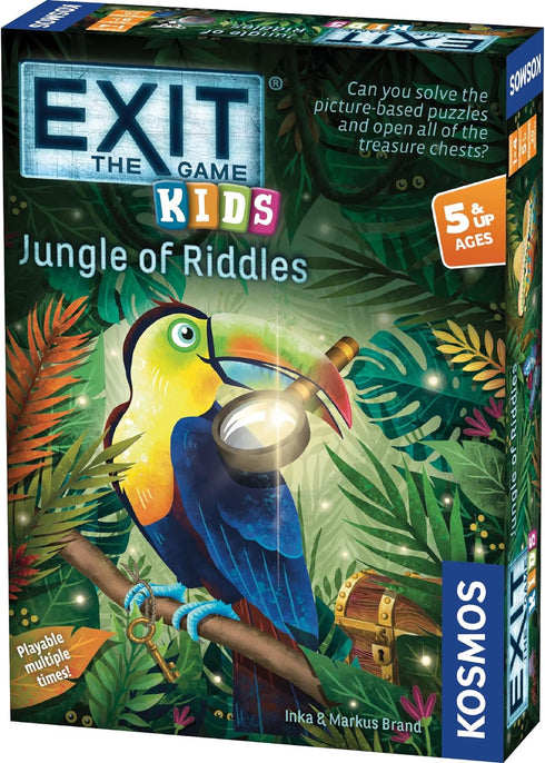 EXIT: The Game - Jungle of Riddles | Brainteasers |Kid's Activity, Cooperative Game | Quick Game...