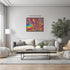 Posterizer 1 pcs- psychedelic funky hippie colorful art-Abstract & Modern Art-Fantasy & Fiction Art- Living Room Bedroom Decor- unframed wall art...