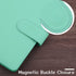 Antner A6 PU Leather Notebook Binder Refillable 6 Ring Binder for A6 Filler Paper, Loose Leaf Personal Planner Binder Cover with Magnetic Buckle, ...