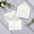 PONATIA 50 Pack A1 Envelopes, 3 5/8 x 5 1/8 Inches Ivory Envelopes Perfect for Weddings Cards, RSVP Cards, Response Cards, Baby Showers, Thank You...
