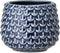 Bloomingville Stoneware Flower Pot Pinecone, Planter, 3,75'', Petrol...