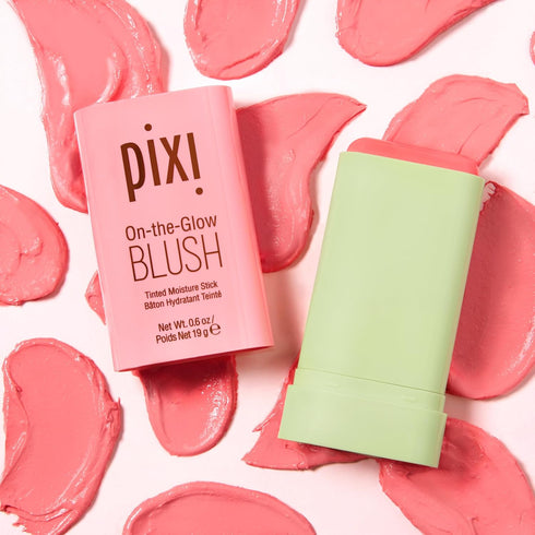 Pixi On-the-Glow Blush, Hydrating Tinted Moisture Blush Stick with Ginseng, Aloe Vera & Fruit Extracts, For Cheeks & Lips, 19g / 0.6oz, Paraben-Fr...