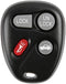KeylessOption Key Fob Replacement for 2001 2002 2003 2004 2005 Chevrolet Chevy Impala Monte Carlo Pontiac Grand Prix Remote, 4-Button 10443537, Lo...