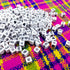 Amaney 400pcs Number Beads Square White Acrylic 6x6mm Mixed Number Beads Acrylic Plastic Cube Shape Loose Beads...