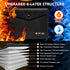 5200? Fireproof Document Bag,Waterproof Fireproof Bag with Heat Insulated,Fireproof Money Bag With Zipper Closure for Cash, Important Documents an...