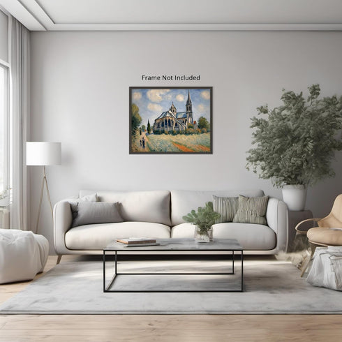 Posterizer 1 pcs- quaint old village-building in the nature 1-Landscape & Nature Art-Floral Botanical Art- Decor for Home & Office- unframed wall ...