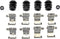 Dorman HW6165 Front Disc Brake Hardware Kit Compatible with Select Ford / Lincoln Models...