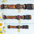 Faygarsle Floral Dog Collar for Girls and Female Dogs Soft and Fancy Pet Collar with Flower Design Ideal Black Dog Collar for Small Medium Large D...