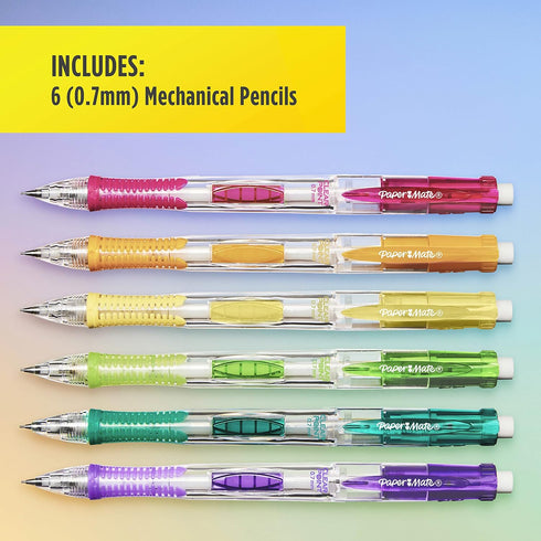 Paper Mate Clearpoint Mechanical Pencils 0.7mm, HB #2 Pencils Lead, Office Supplies, School Supplies, Teacher Supplies, Drawing Supplies, Drafting...