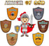 gisgfim Armor of God Bulletin Board Decorations Christian Bible Verse Religious Bulletin Board Medieval Knight Cutouts Classroom Decor Jesus Churc...