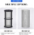 Water Filter, 3/4'' Female Twist-On Pipe Strainer, Nylon PA66 cover, PC bowl, 304 Stainless Screen(40 and 80 Mesh)...