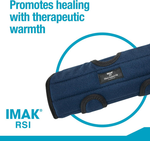 Brownmed - IMAK RSI Elbow PM - Elbow Brace & Immobilizer for Nighttime - Removable Splint for Cubital Tunnel Syndrome & Ulnar Nerve Support - Stab...